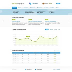 Custom Website Design : Ion Pay Partner UI Design by Dezayo